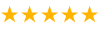 Five Star Rating Symbol