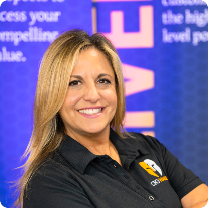 Sandy presenting at CEO Warrior